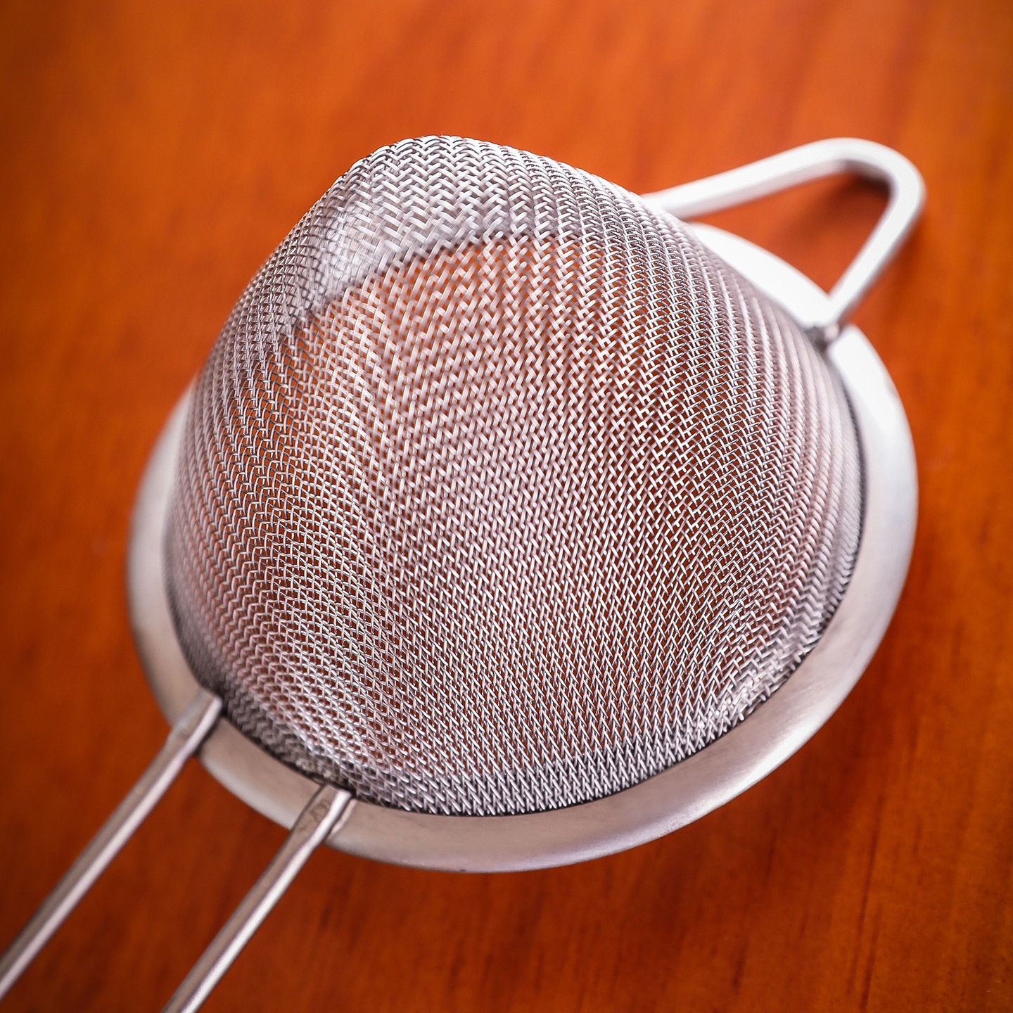 Wholesale 304 Stainless Steel Triangular Fine Filter, Bartending Ice Filter, Soy Milk Small Leakage Net, Double Layer Filtration