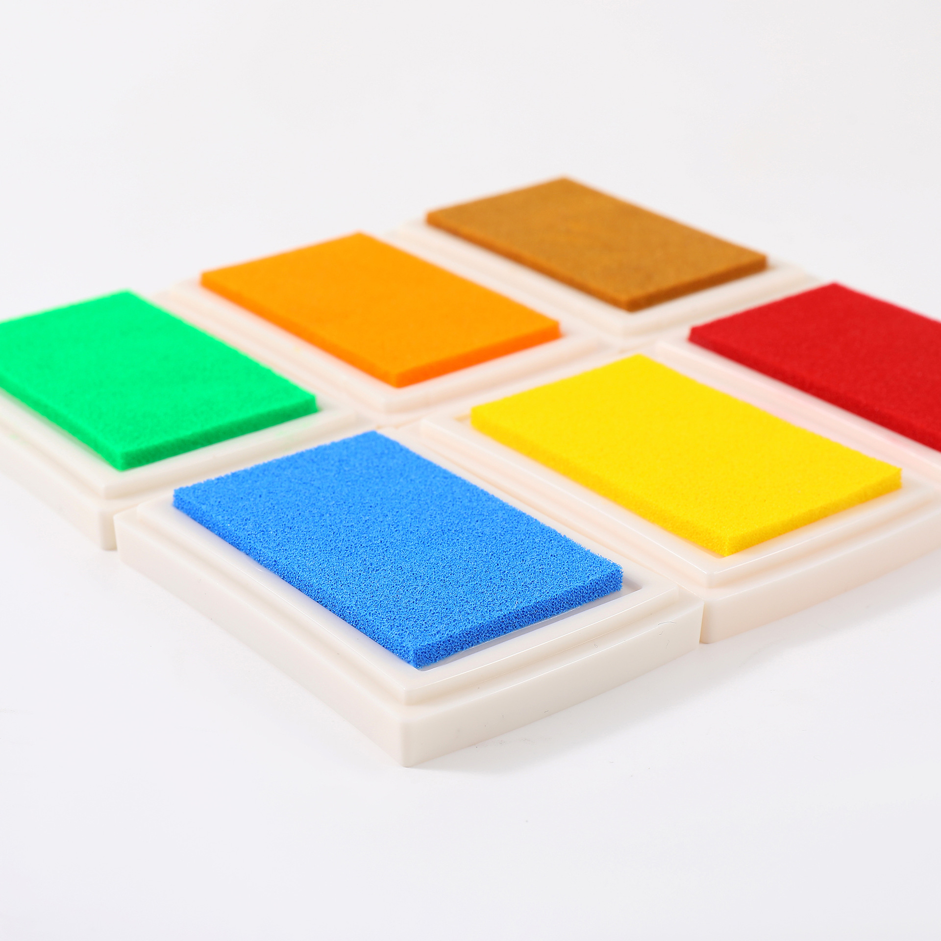 South Korea funnymancraft concave waist color oversized inkpad rubber stamp special inkpad DIY printing table