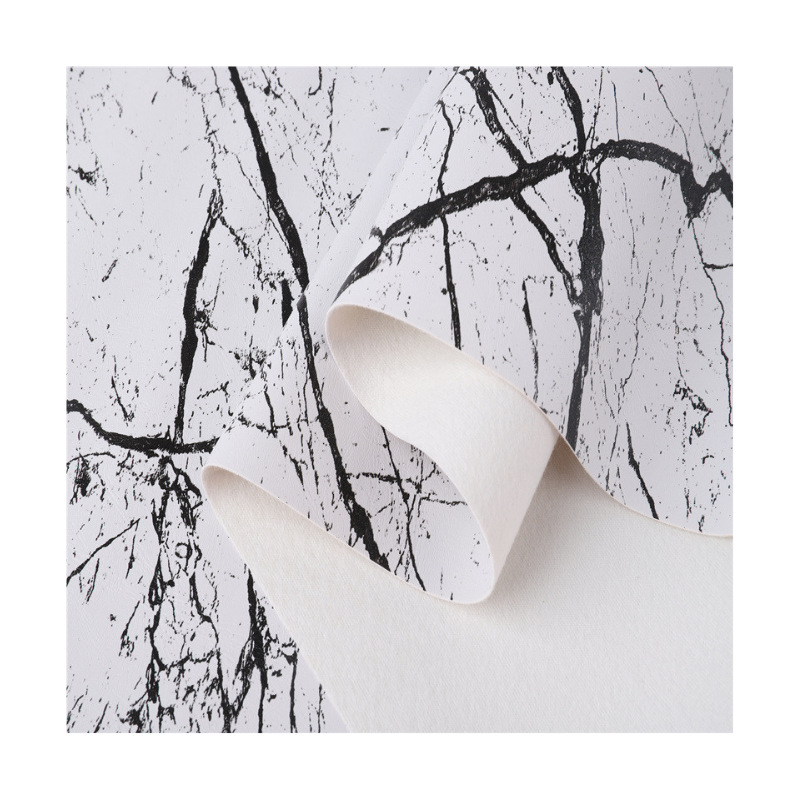 Matte Marble Leather Luggage Handbag Fabric Placemat Table Mat Decoration Environmentally Friendly Wear-Resistant and Anti-Fouling Material