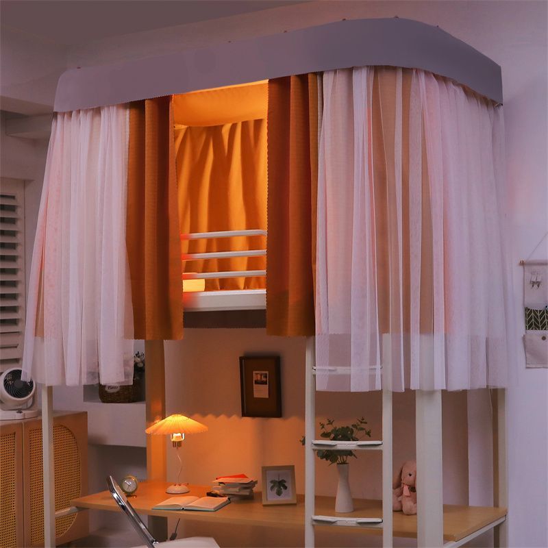 U-Shaped Track Strong Blackout Bed Curtain for Bunk Beds in Student Dormitories, University Curtains, Student Bed Mosquito Net Bracket