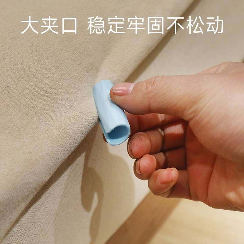 Quilt Holder, Bed Bed Sheets Clip, Anti-Slip Device, Quilt Clip, Quilt Fixing Buckle, Mattress Home Bed Clip Fixing Card