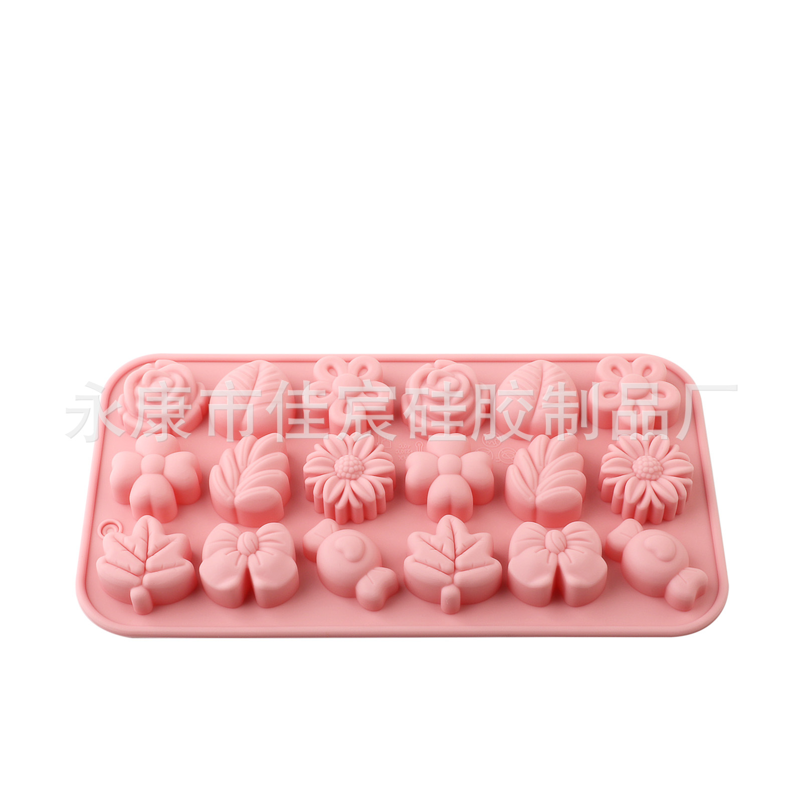 in stock 18 even small flower leaves candy bow and other modeling silicone mold baking cake chocolate mold