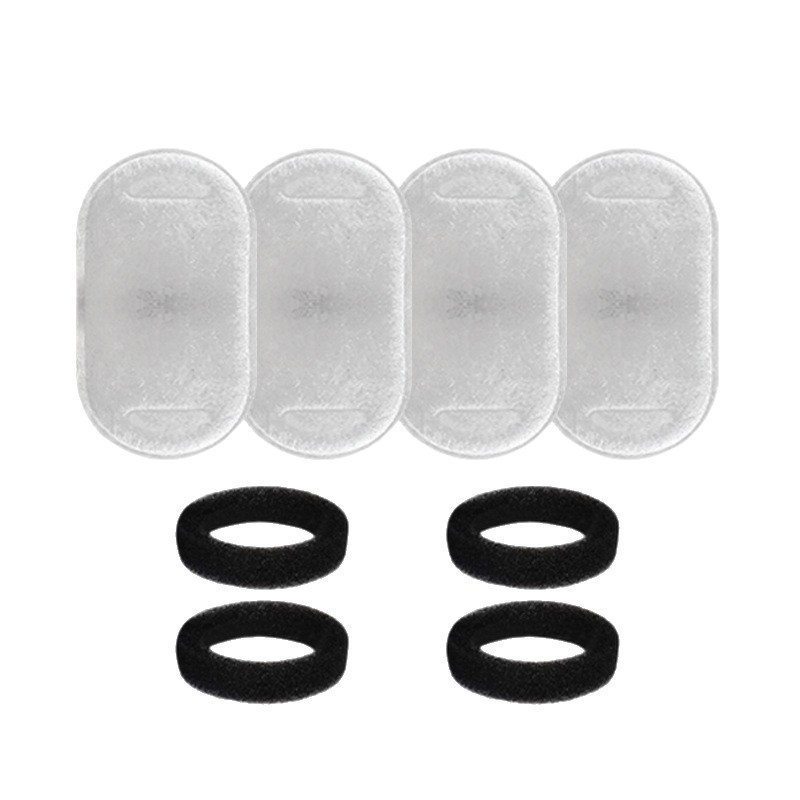 Pet Water Fountain Filter Cartridge, Stainless Steel Water Dispenser Replacement Filter Cartridge, Activated Carbon Resin for Cat and Dog Water Feeding