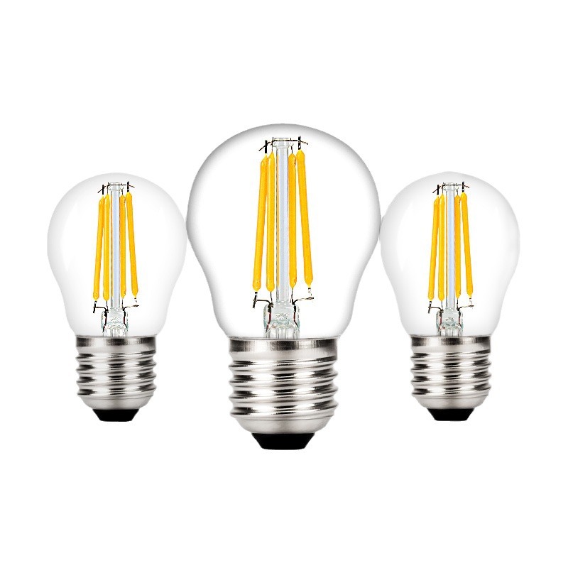 G45 Edison LED tungsten filament antique FILAMENTLAMPS E27 bulb manufacturers postage