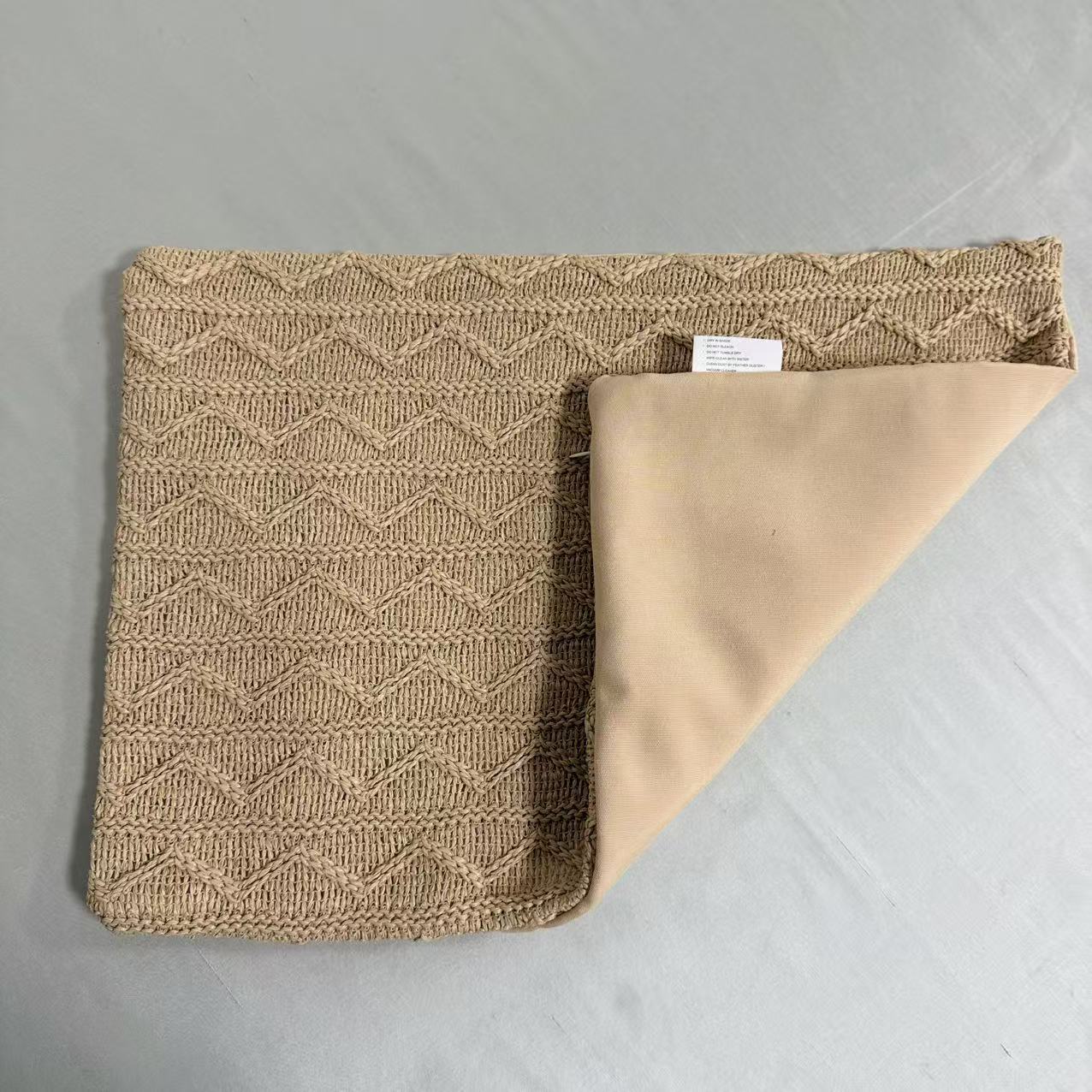 100% Matte Straw Fabric Waist Pillowcase