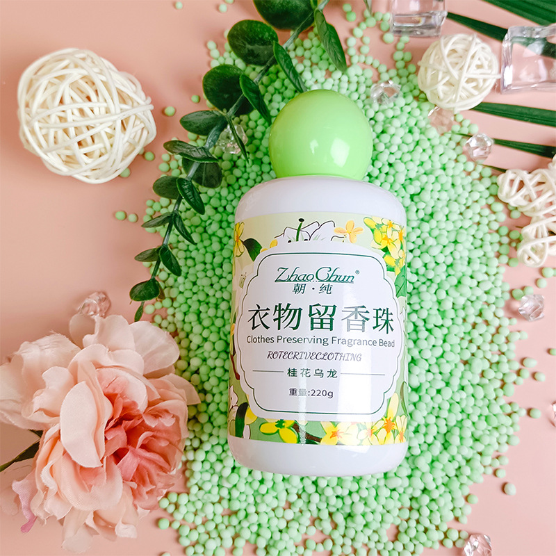 Chao Chun 220g protective clothing leaving fragrant beads supple protective clothing lasting fragrant protective clothing fragrant beads microcapsules fragrant beans wholesale