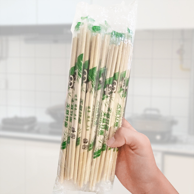 Disposable Chopsticks Commercial Independent Packaging Restaurant Ktv Hotel Fast Food Bamboo Chopsticks Takeaway Packaging Sanitary Chopsticks