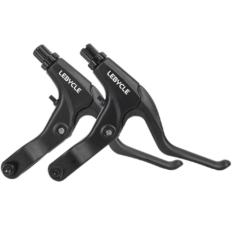 Aluminum Alloy Brake Lever Mountain Foldableing Bicycle Disc Brake Cable Pull Handle Brake Lever V Baboon Left and Right Universal Accessories