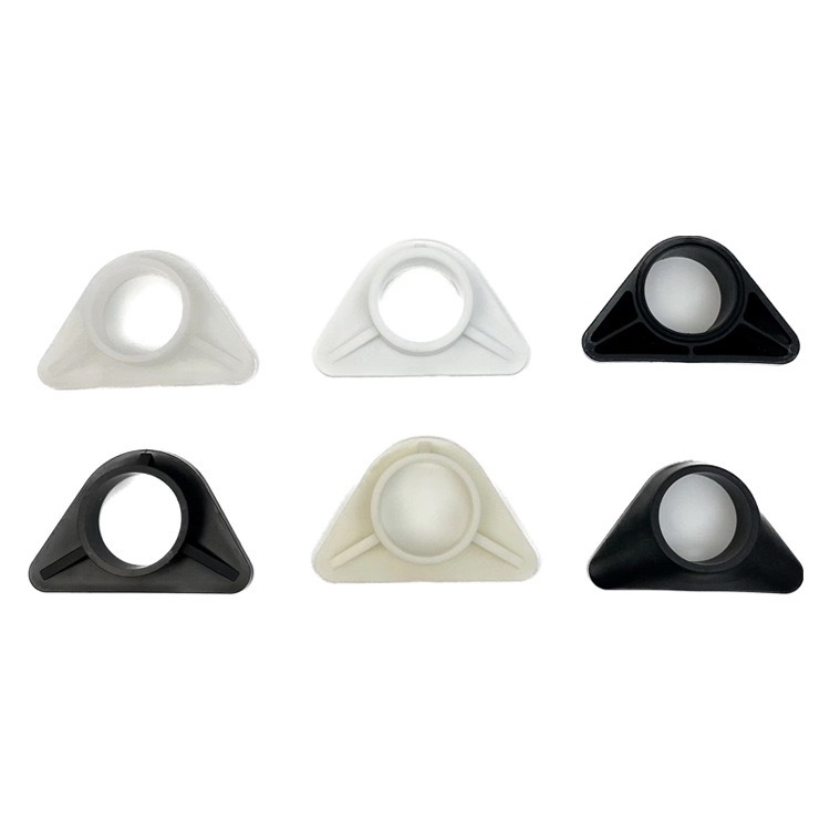 Faucet Accessories Plastic Triangle Plate Shower Triangle Bracket Plastic Reinforced Base Stainless Steel White Triangle