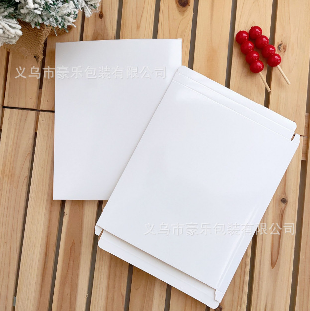 Универсальная упаковочная картонная коробка в наличии, оптовая белая коробка для трансграничной торговли