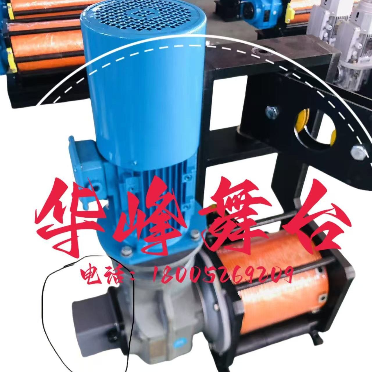 Stage Single Point Hoist Winch Drum Type Single Point Crane