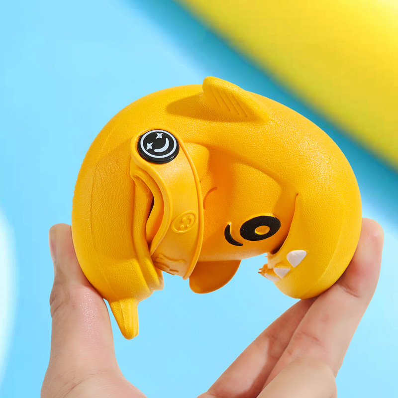 Children's Shark Cave Shoes Summer Household Baby Non-slip Thick-soled Sandals Cute Cartoon Soft-soled Kids Slippers