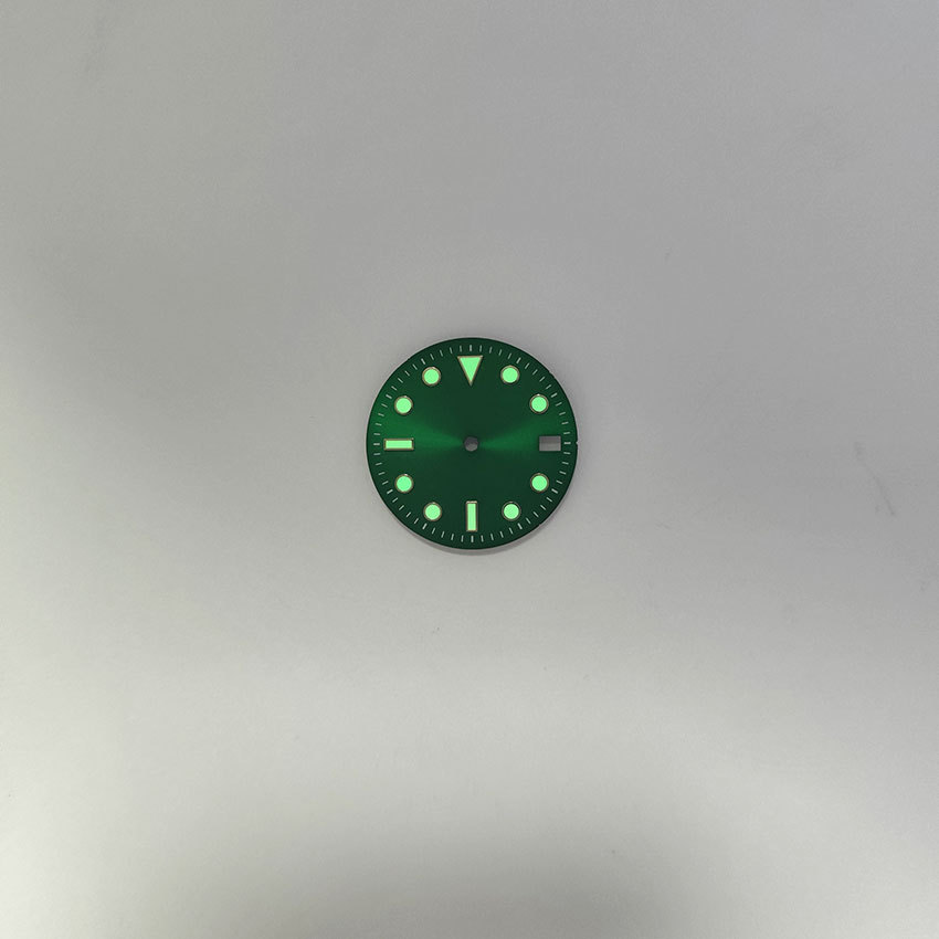 Luminous Mechanical Watch Dial with a Diameter of 28.5mm Is Suitable for a Variety of Watch Cases