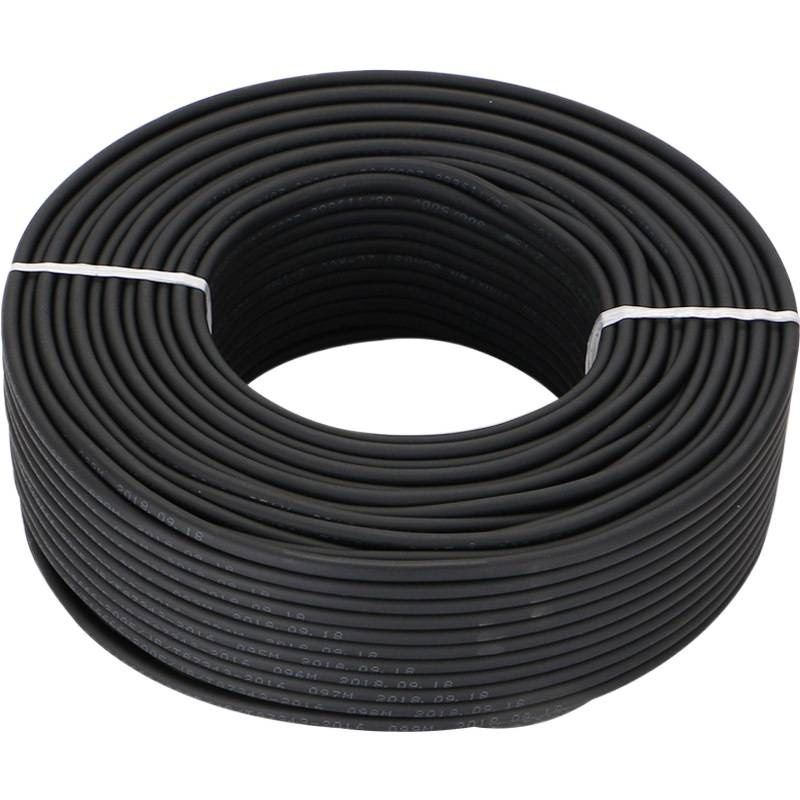 Wholesale Pure Copper Rubber-Coated Wire for Home Use, Waterproof, 4, 2.5, 1.5 Square Millimeter Cable, 2-Core, Outdoor, Frost-Resistant