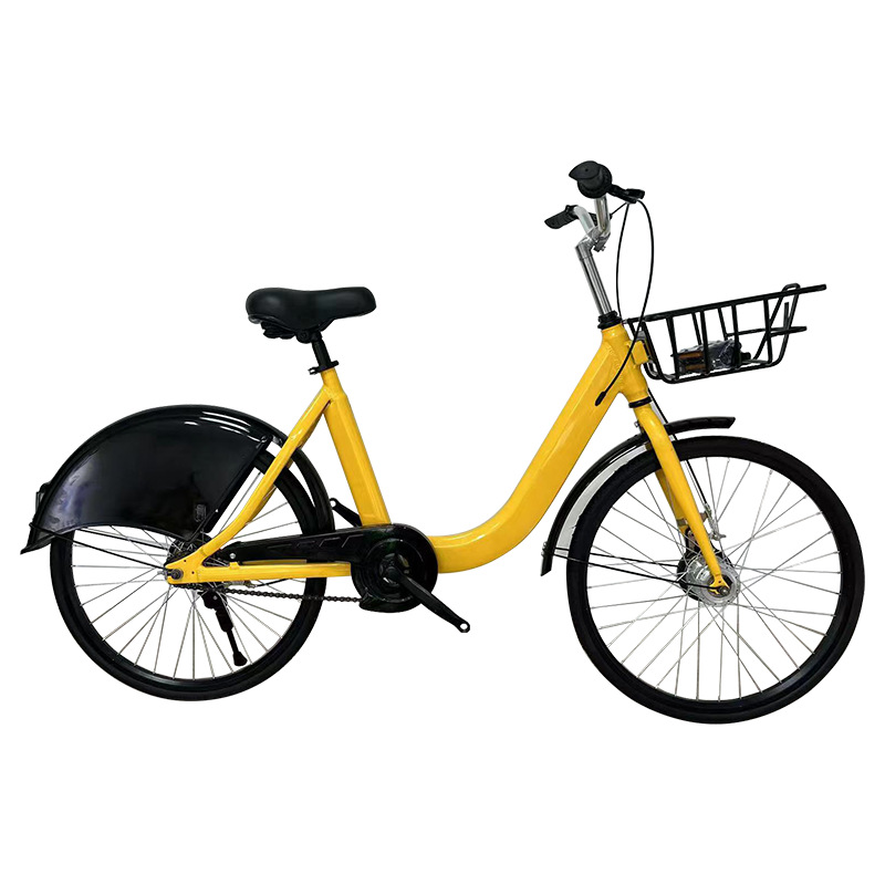 Customized Shared Bicycles 24inch Bicycles 26inch Shared Bicycles with Puncture-Proof Tires Public Bicycles