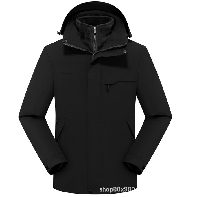 Nio Integrated Thickened Jacket Custom Autumn and Winter Workwear 4S Store Mobile Phone Sales Hall Sales Group Uniform