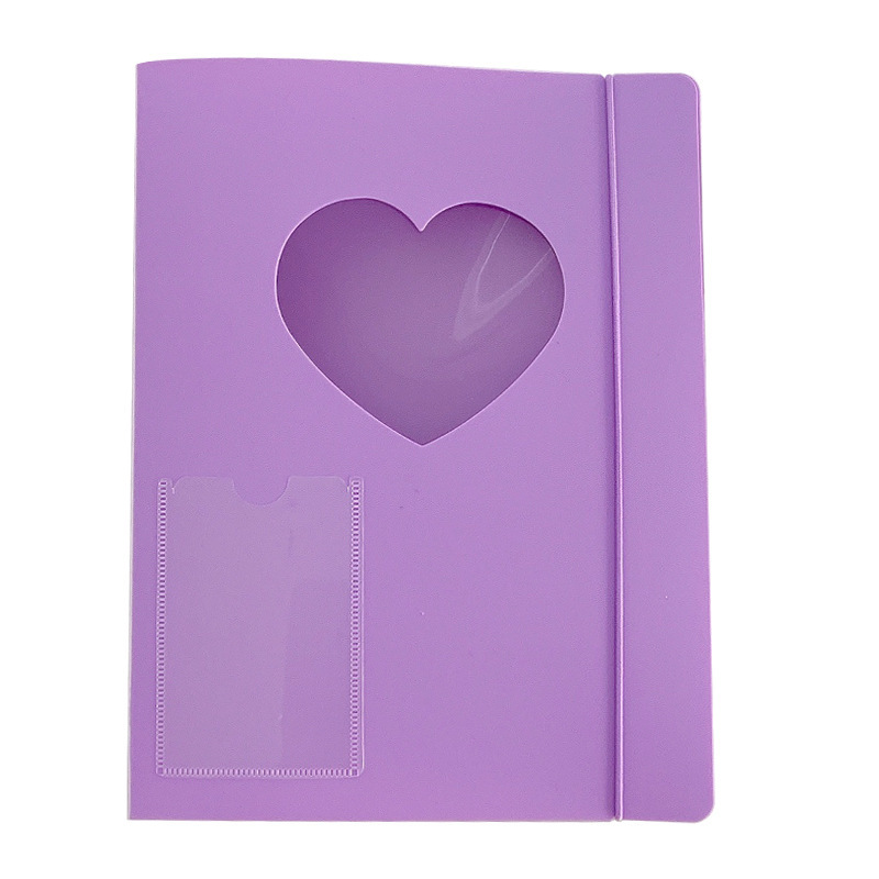 You Can DIY Guka Korean Decorative Stickers Loose-Leaf Storage Album Heart Cover Small Card Storage