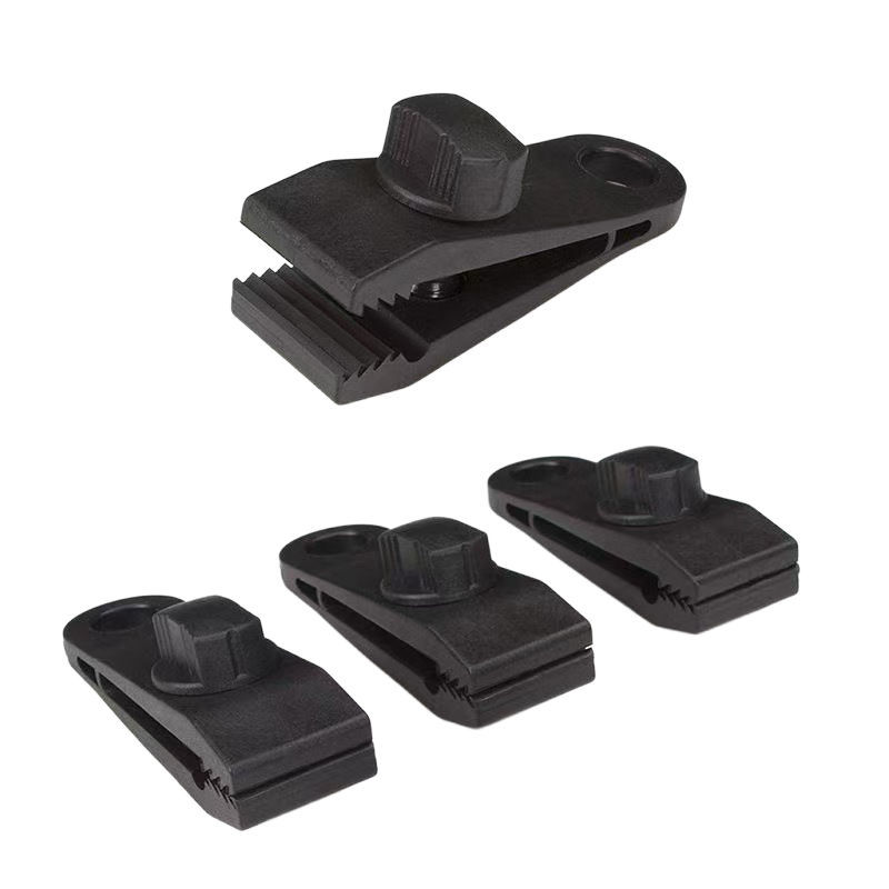 Outdoor Tent Crocodile Clip Windproof Clip Fixed Clip Canopy Clip Camping Tent Accessories Ultra-Light Plastic Clip Wholesale