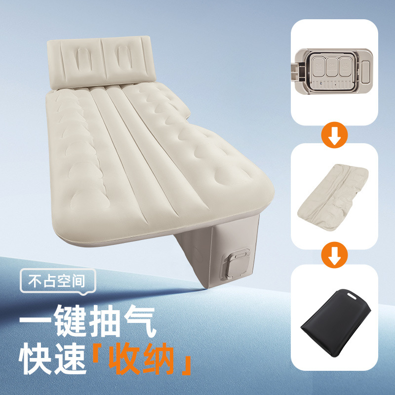 Car Rear Sleeping Automatic Travel Mattress Car Air Bed Sleeping in the Car Portable Smart Ai Car Inflatable Bed