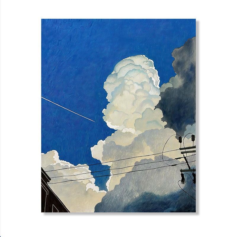 ✅ 【Special Offer】 Childhood Memories Retro Sseongryul Reproduction Print Landscape Decorative Painting Wall Art