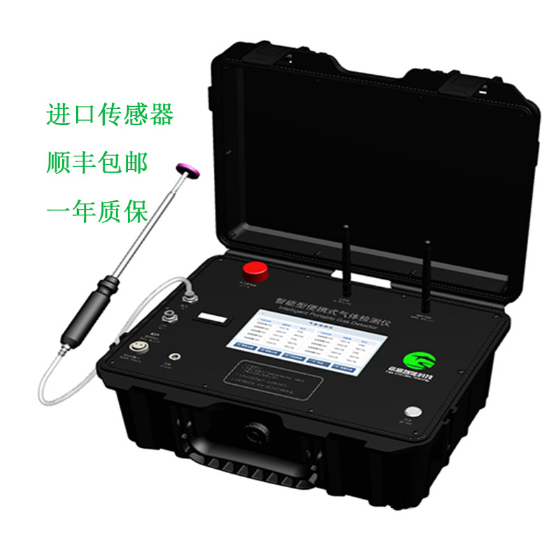 Портативный детектор запахов, диоксид серы, аммиак, метантиол, стирол, сенсорный экран с звуковой и световой сигнализацией