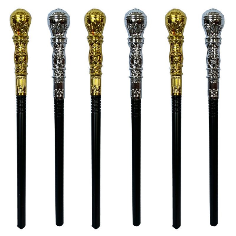 Реквизиты для ролевых игр на Хэллоуин, трость в виде головы змеи, королевская трость, волшебная палочка ведьмы, фараона