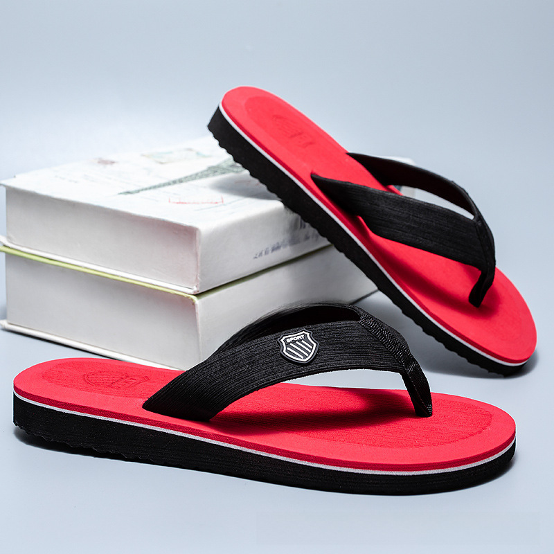 Summer cross-border new Beckham men's casual fashion trend comfortable couple beach flip-flops