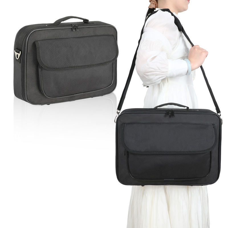 Oxford Cloth Projector Bag, Lightweight Large-Capacity Shoulder Bag for Work, Leisure and Travel, Shock-Proof Protection, Portable Storage Bag