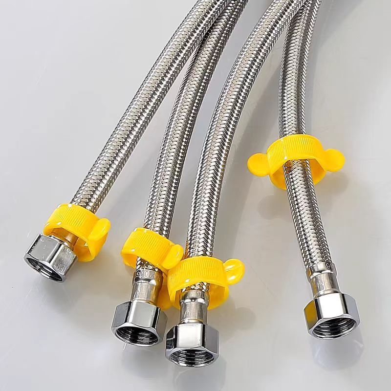 Оптовая Продажа от Десяти Штук, Нержавеющая Сталь Кран Давление Тест Соединительная Труба, Высокое Давление Водяной Входной Шланг, Бытовая Труба Для Водонагревателя Завод