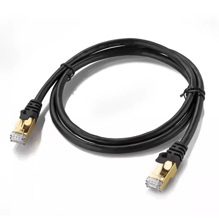 600Mhz Category 7 Super Network Cable Multi-Strand 10g Double Shielded Cat7 Sf/Ftp Category 7 Network Cable Network Jumper