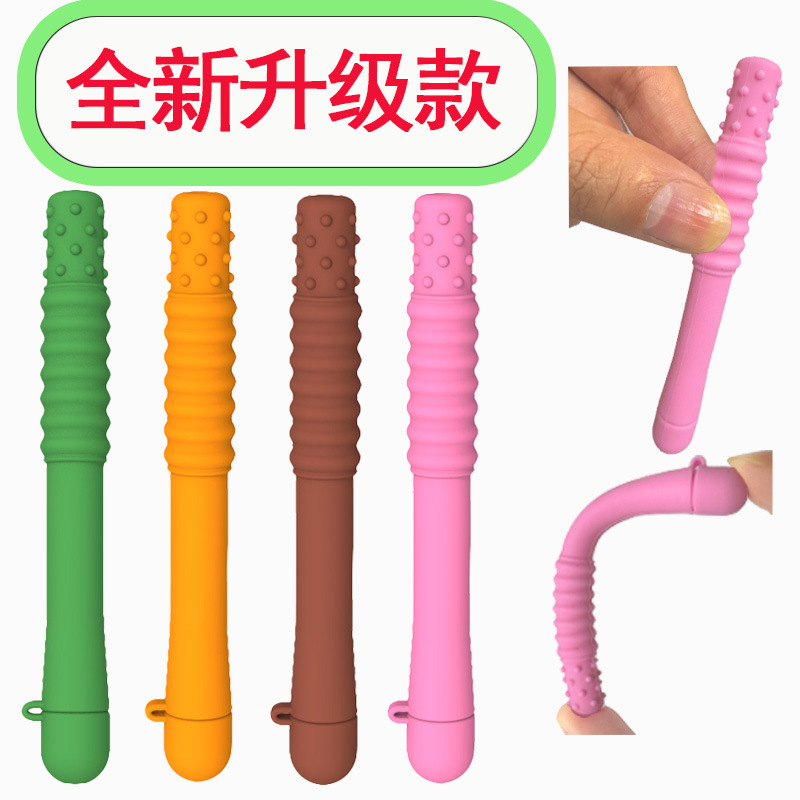 Новый силиконовый респиратор для эфирных масел, дышащая жевательная палочка с эфирными маслами