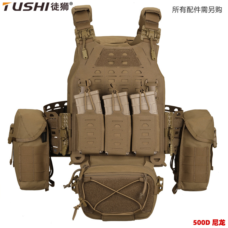 Тактический жилет с быстросъемным механизмом, многофункциональный полевой военный жилет, износостойкая дышащая тренировочная одежда, готовый к продаже