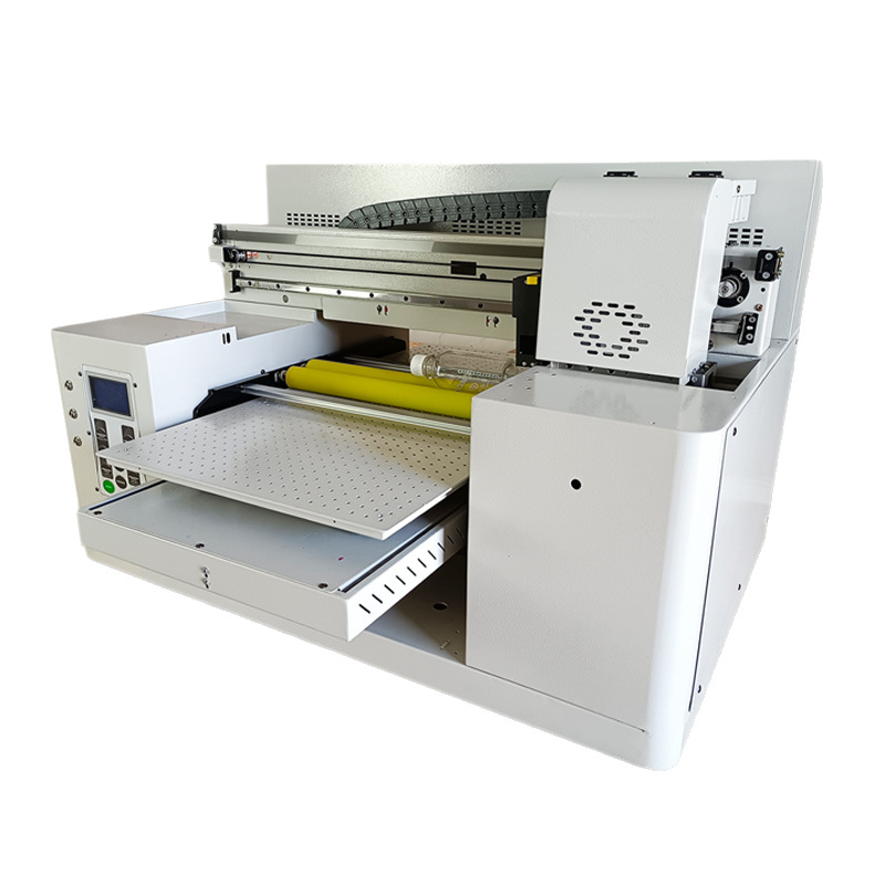 Wan Qin A3UV printer 4060uv small flat inkjet 3D relief mobile phone case cylindrical wine bottle color printing machine