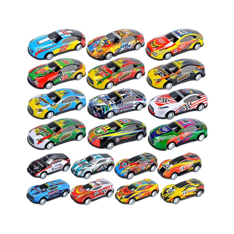 Wholesale alloy car iron car children's toy pull back car car TikTok explosion simulation model decoration bulk