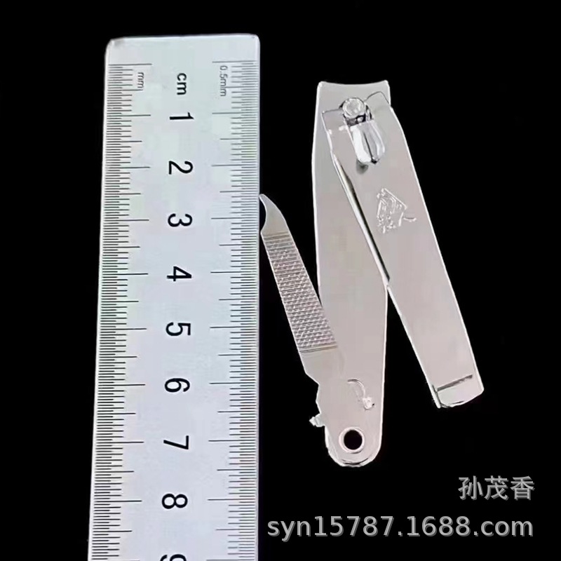 Strong Man Nail Scissors QR 683 Carbon Steel Household Manicure Tools Large Flat Mouth Box Nail Clippers