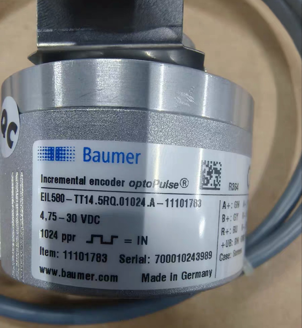Энкодер GermAn bAumer EIL580-TT14.5RQ.01024.A- 11101783
