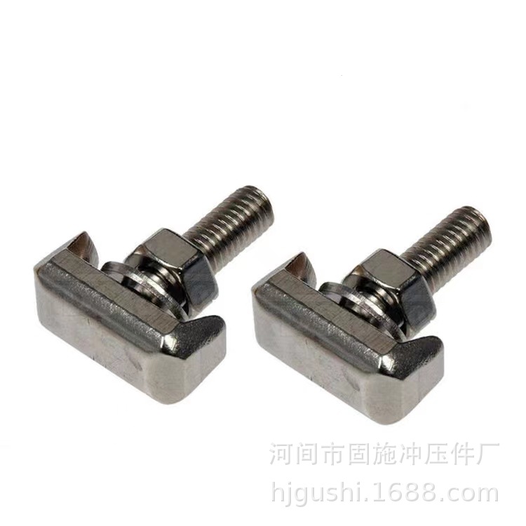 Factory in stock supply car stainless steel T-type clip 304 stainless steel mountain-type fixed battery replacement screws