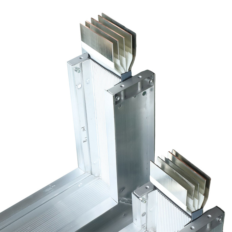 In stock intensive bus duct cable waterproof enclosed busbar aluminum alloy fire-resistant air type bus duct manufacturer