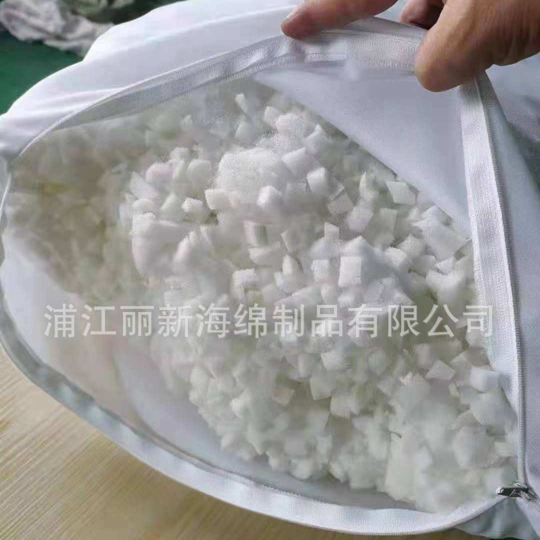 Customized Pet Nest Pillow with Slow Rebound Shredded Sponge, Soft Shredded Sponge, Solid Color Filling, Shredded Sponge Processing