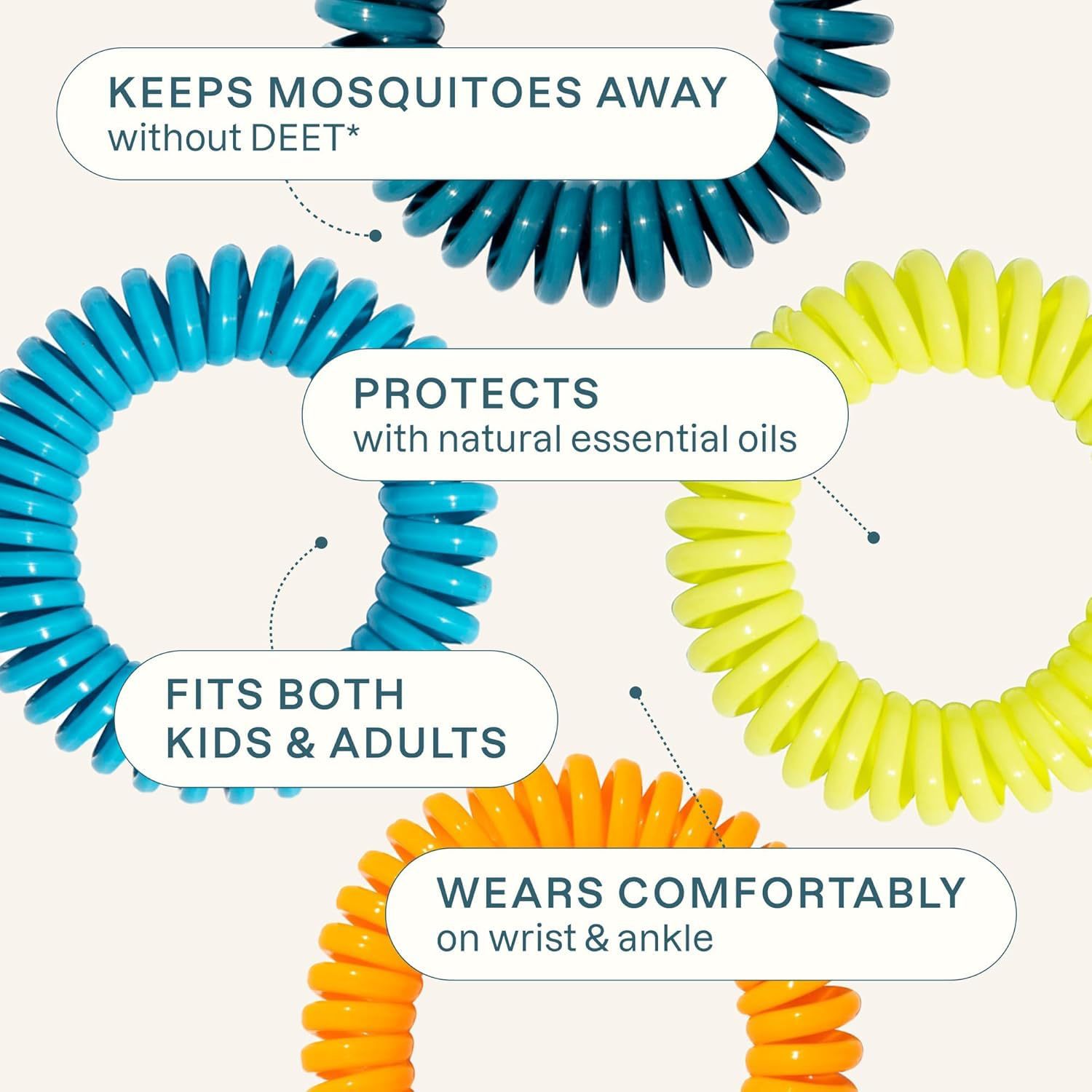 Amazon cross-border hot explosions mosquito-repellent bracelet mosquito-repellent bracelet independent packaging manufacturers leather bracelet woven