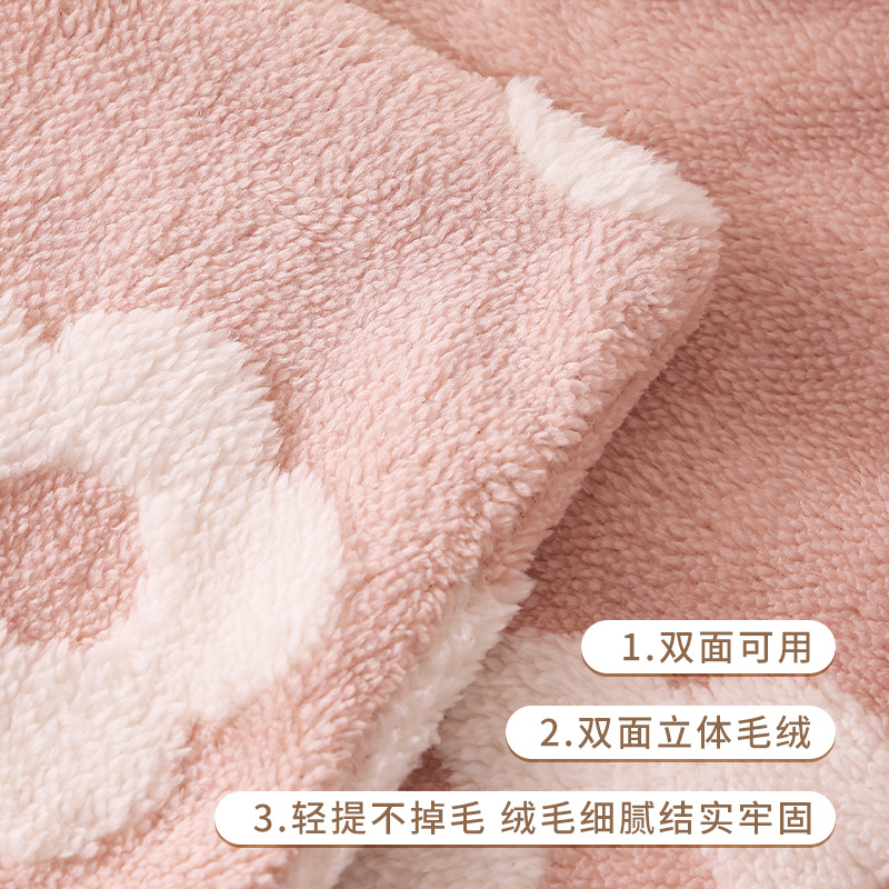 Shu cotton velvet jacquard pillowcase light luxury pastoral style plush sofa pillow home decoration living room pillow cushion