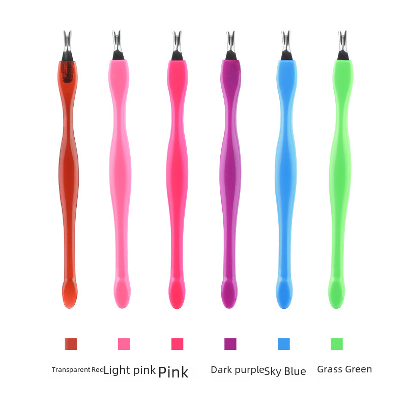 Nail Art Dead Skin Fork Nail Care Nail Art Dead Skin Push Exfoliating Dead Skin Nail Barb Exfoliating Dead Skin Repair Tool