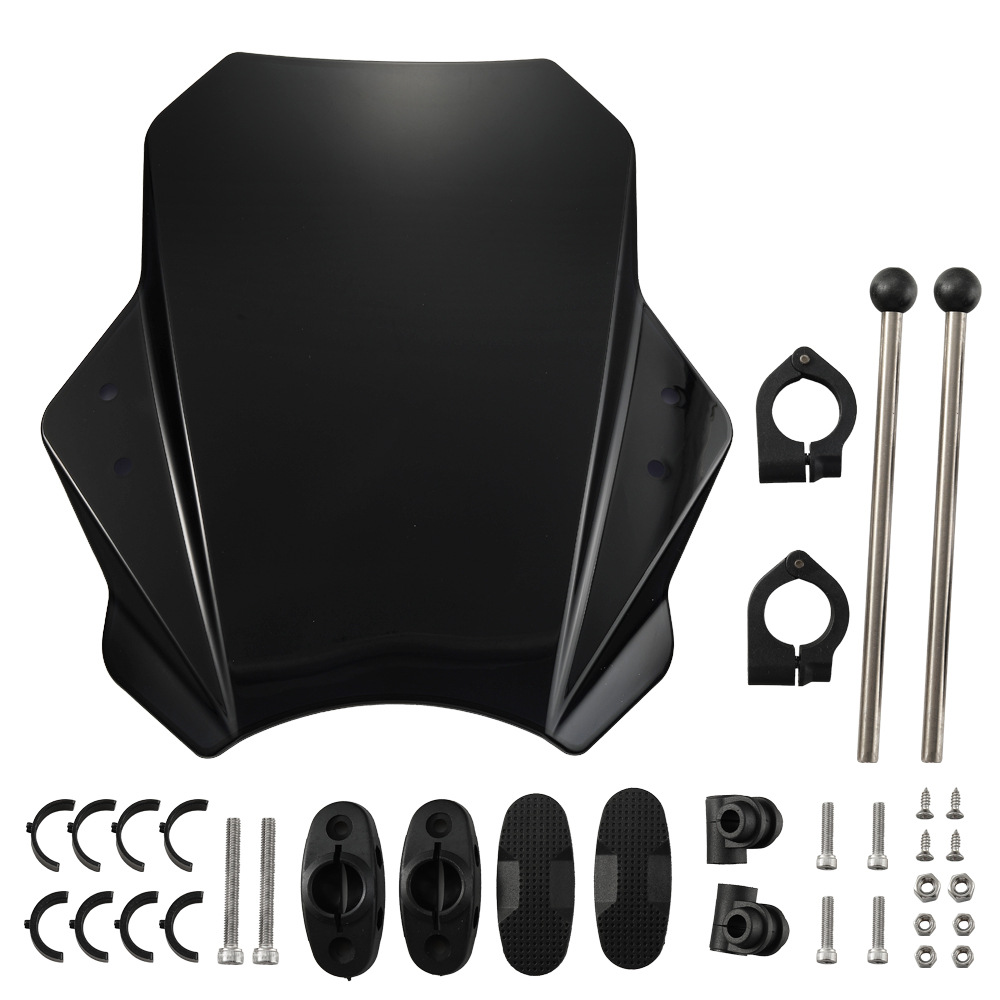 Motorcycle Modification Accessories Suitable for Kawasaki Honda Bmw Yamaha Suzuki Windshield Universal Windshield