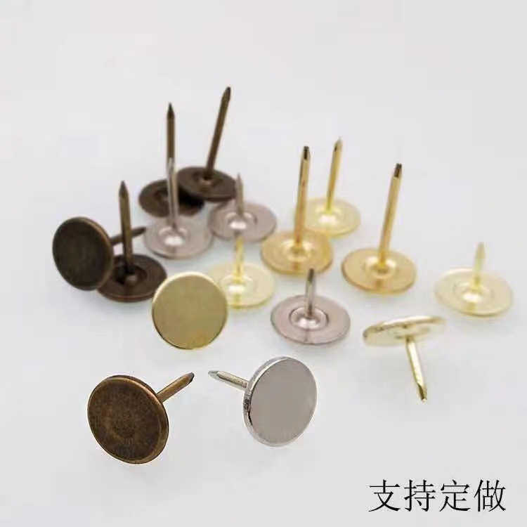 Декоративные гвозди, плоские гвозди, большие головки, круглые головки, гвозди для диванов, мягкие декоративные гвозди