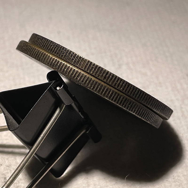 Silver Dollar Brass Sample Coin Big Head Three Years Soviet One Yuan 39.7mm Old Copper Patina Real Shot to Appreciate and Play