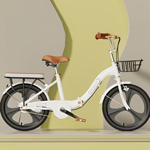 New Foldableing Bicycle 6-12-16 Years Old Boys and Girls Middle and Large Kidsren's Campus Bicycle 18/20/22 Bicycle