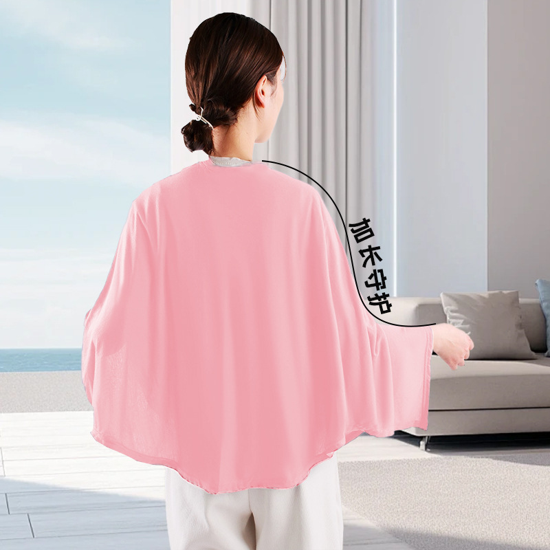 Breastfeeding Cover Towel Spring and Autumn Go Out Breastfeeding Anti-light Artifact Breast Milk Cover Cloth Multifunctional Breathable Shawl Cape