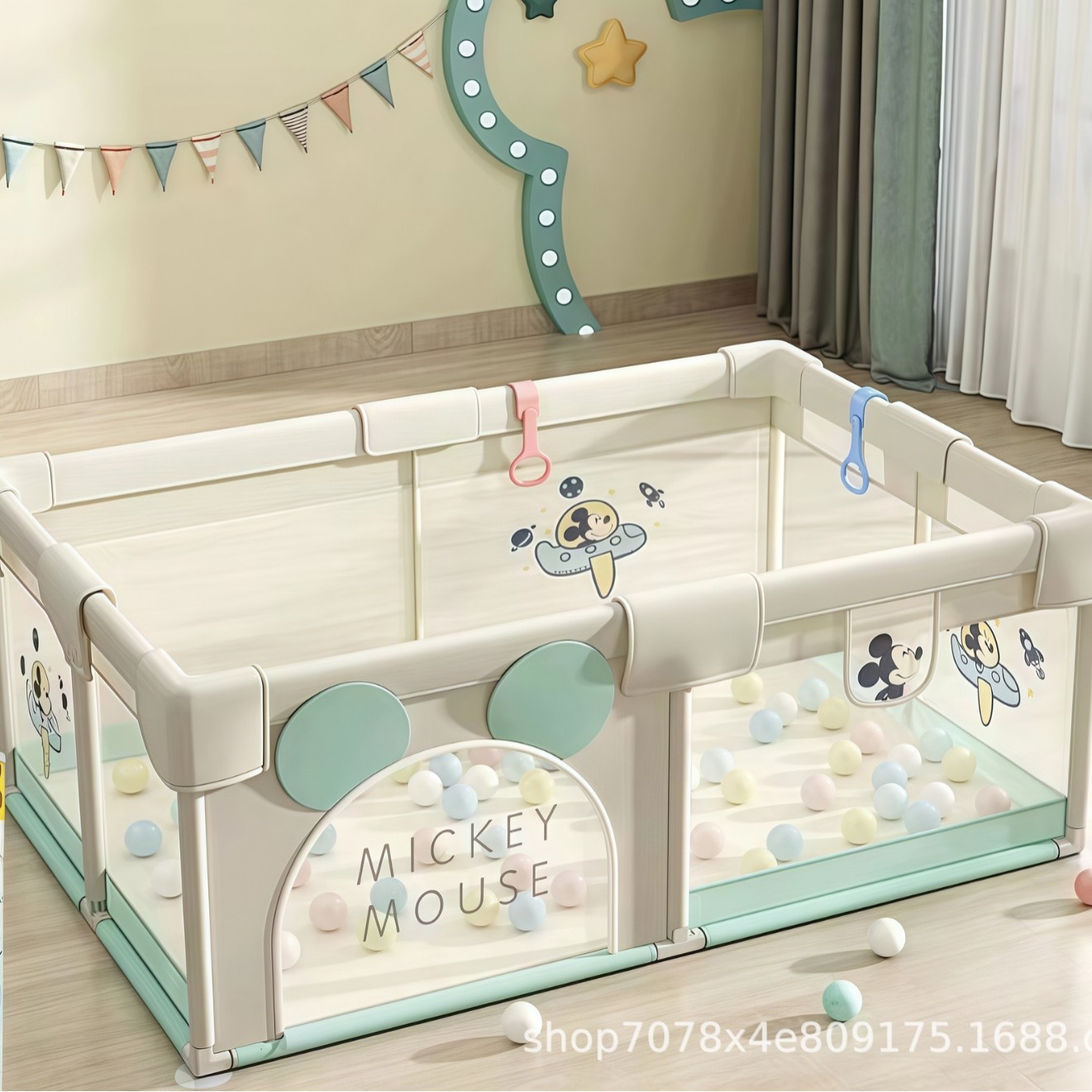 Cross-Border Baby Playpen Household Ground Fence Protective Fence Children's Playpen Baby Crawling New Fence