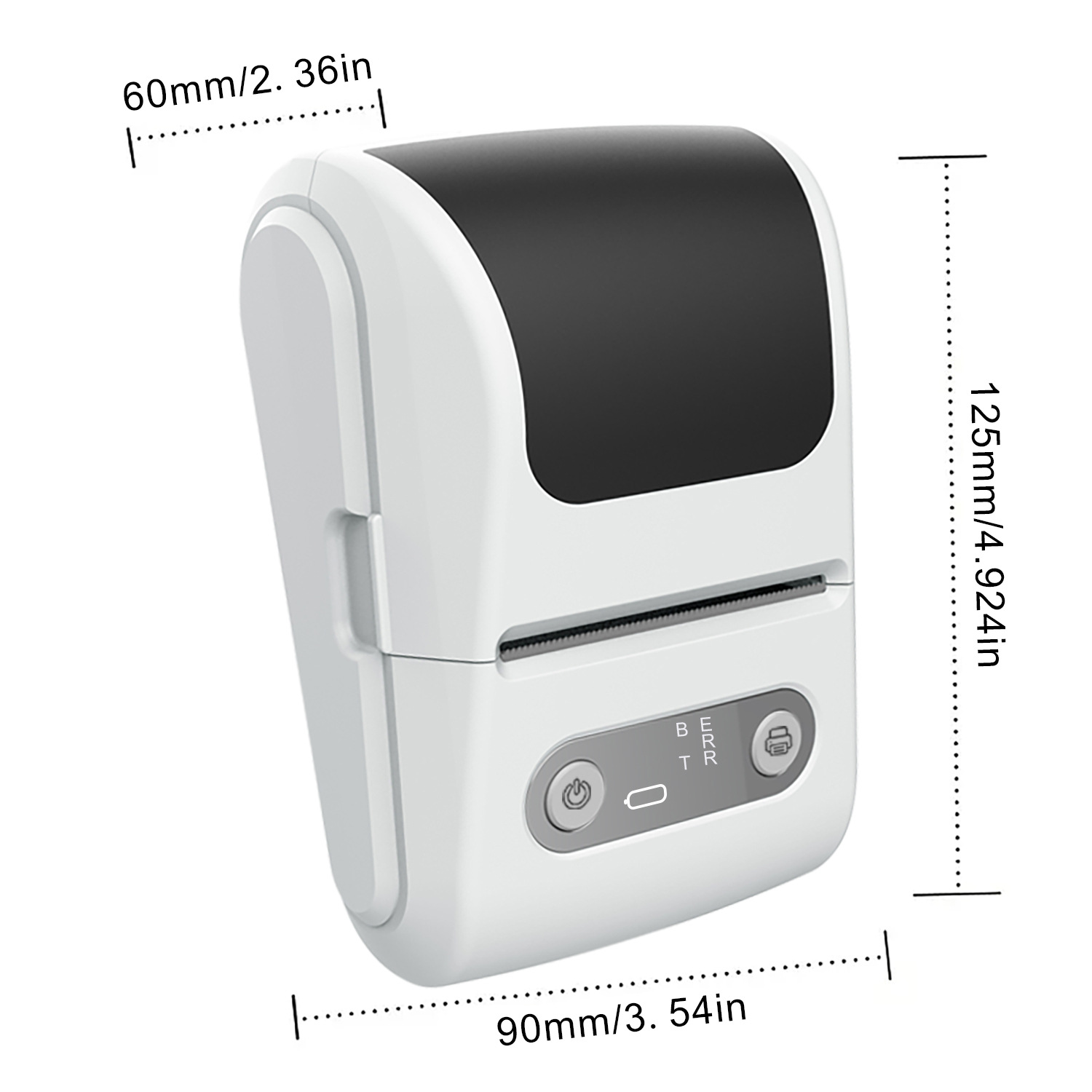 Cross-Border Popular High-Definition Bluetooth Thermal Printer Portable Home Small Mini Pocket Inkless Label Printing