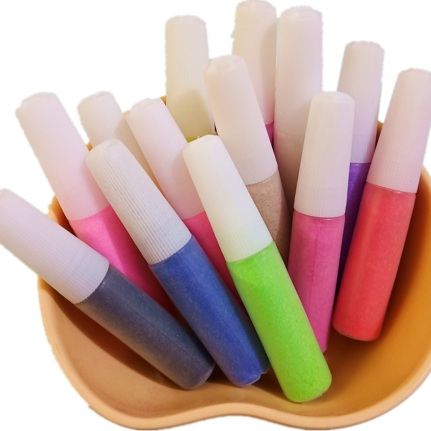 Manufacturer Wholesale 10g Bottled Colored Sand Dyed Colored Sand Sand Painting Colored Sand Toys Colored Sand Large Quantity Preferential Treatment